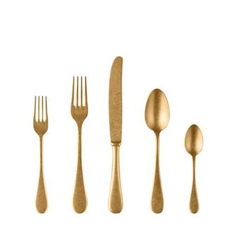 Mepra Vintage Flatware Set - 20 Pieces in Gold at Nordstrom