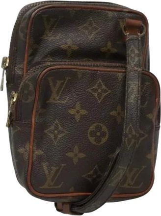 Louis Vuitton Pre-owned Cross Body Bags, female, Brown, Size: ONE SIZE Pre-owned Mini Amazon Shoulder Bag