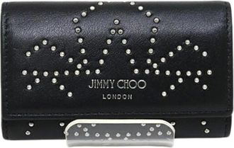 Jimmy Choo London Pre-owned Accessories, female, Black, Size: ONE SIZE Pre-owned Leather key-holders