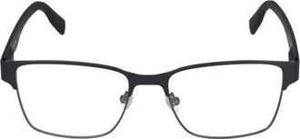Lacoste Stijlvolle Matte Zwarte Bril - Heren - Brillen - Zwart - 56 MM - Accessoires