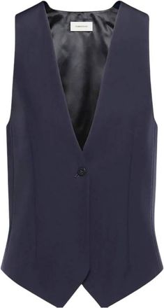 Ferragamo Virgin Wool Vest, Brand Size 46 ( US Size 12 )