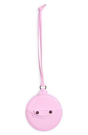 Balenciaga Le City Mirror Bag Charm in 5731 Bubbly Pink at Nordstrom