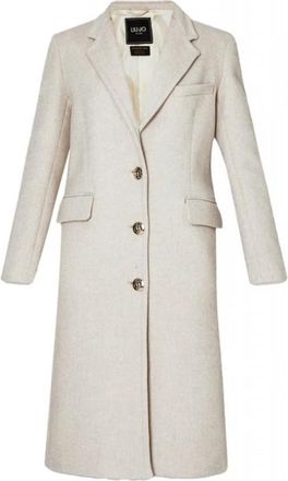 Liu Jo Liu-Jo - Jassen - Dames - Mantel - Beige - 2XL - Jassen