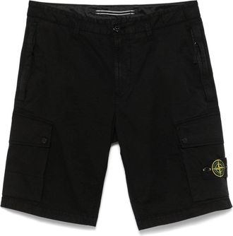 Stone Island S0A10 CARGO SHORTS Size: 34, colour: BLACK