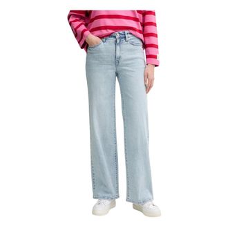 DKNY Jeans a Gamba Dritta Sartoriali a Vita Alta - - Jeans - Donna - Blu - W25