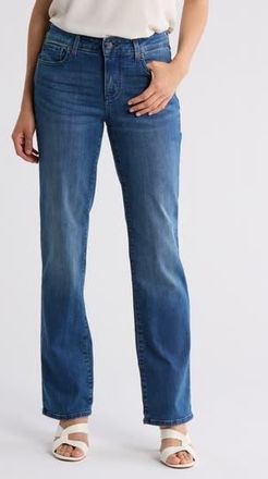 NYDJ Marilyn Straight Leg Jeans in Missionblue at Nordstrom Rack, Size 4