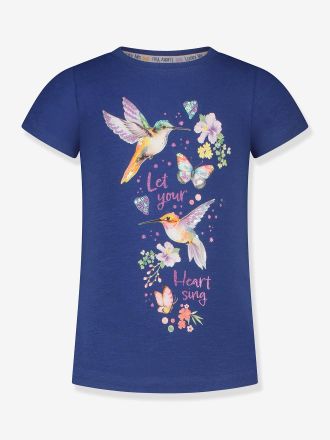 Salt And Pepper T-Shirt mit glitzerndem Kolibri, M&auml;dchen, Salt and Pepper tinte