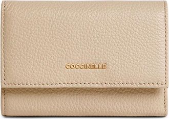 Coccinelle Portafoglio con logo - Toni neutri