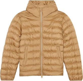 Diesel Effen capuchonjas heren (Bruin)