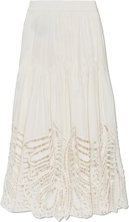 AllSaints Rokken, Dames, Wit, M, Katoen, Femi Rok