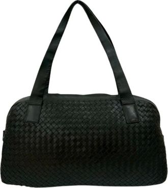 Bottega Veneta Pre-owned Shoulder Bags, female, Black, Size: ONE SIZE Pre-owned Vintage Shoulder Bag