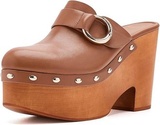 Kate Spade New York Halo Platform Clogs Mule Womens Dress Sandals Saddle : 10 M, Leather