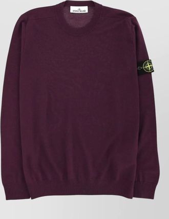 Stone Island lightweight rws wool knit sweater