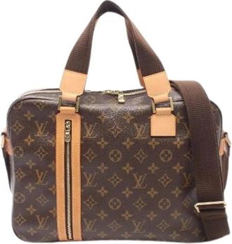 Louis Vuitton Pre-owned Sac Bosphore Monogram Coated Canvas 2way Tas - Heren - Vintage Schoudertas - Bruin - ONE Size - Leer - Vintage