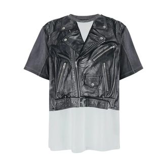 Balmain Hombre, Camisetas, Negro, Talla: M