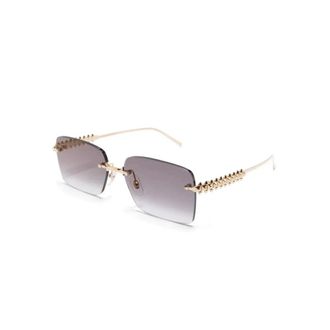 Cartier Clash Zonnebril - unisex - Accessoires - Geel - Maat: 58 MM