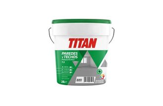 Titan Pintura Acrilica Interior T-3 15 L Blanco Mate - 123000315/5807504