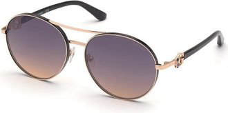 Guess GU7791-S 28Z Womens Sunglasses Black Size 62