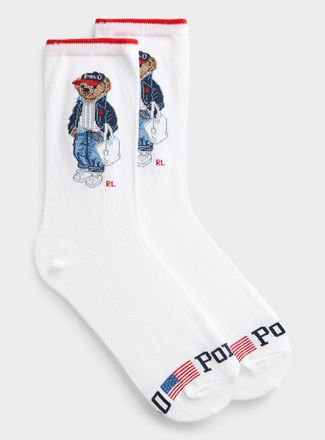 Polo Ralph Lauren Womens Signature bear socks