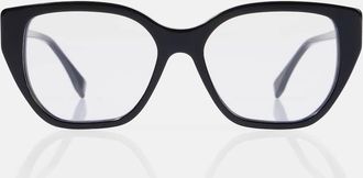 Fendi FF Diamonds cat-eye glasses