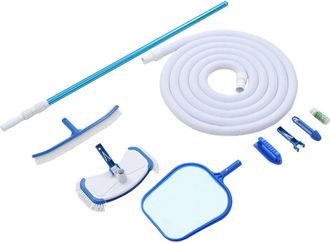 vidaXL Kit De Mantenimiento De Piscina 9 Piezas Vidaxl