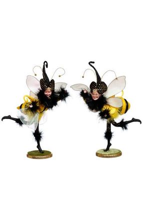 Mark Roberts Busy Bee,Set of 2 in Bright Yellow at Nordstrom