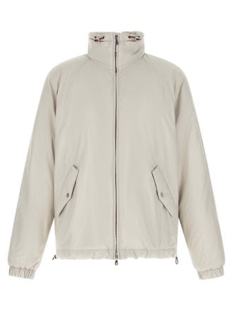 Brunello Cucinelli Off White Relaxed Jacket