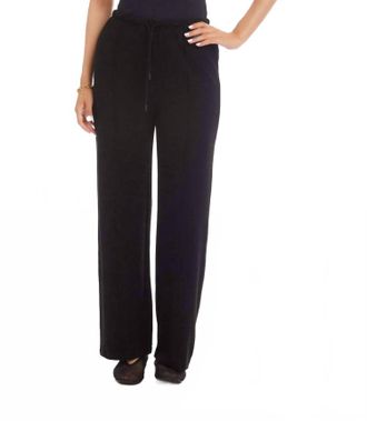 Karen Kane Womens Drawstring Pintuck Sweatpants In Black