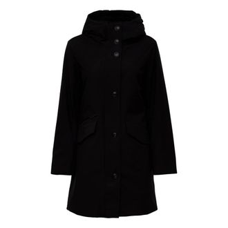 Woolrich Parka Ligera El&aacute;stica - Coats - Mujer - Negro - XS
