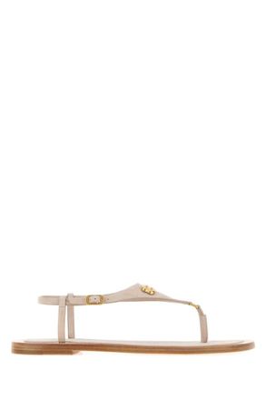 Balenciaga Light Pink Leather Sandals