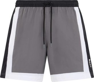 HUGO BOSS Remy Zwemshorts - Heren - Strandmode - Grijs - 2XL - Badmode