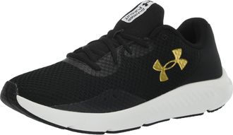 Under Armour Mens UA Charged Pursuit 3 Running Shoe, Black, 7.5 UK