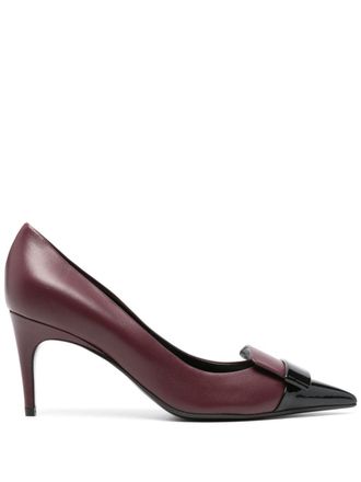 Sergio Rossi SR1 75 mm pumps - Rood