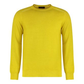 Moorer Hombre, Jerseys, Amarillo, Talla: M