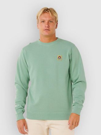 Rip Curl Pacific Rinse Patch Crew Jersey azul