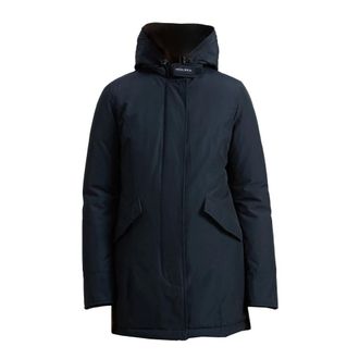 Woolrich Arctic Raccoon Jacket - - Jackets - Donna - Blu - S