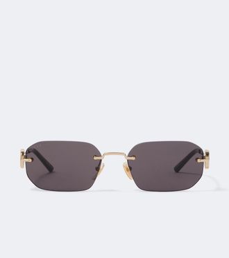 Gucci Occhiali da sole rettangolari
