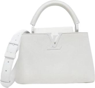 Louis Vuitton Pre-owned Vintage Handbag - Dames - Vintage Handtas - Wit - ONE Size - Leer - Vintage