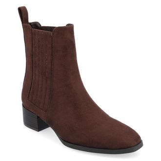 Journee Collection Women & apos;s Wrenley Medium and Wide Width Booties