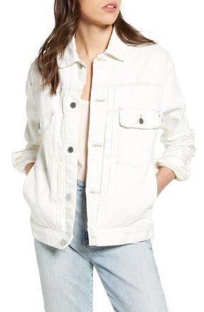 AG - Adriano Goldschmied Omaha Denim Jacket in Moderne White at Nordstrom Rack, Size Xx-Large