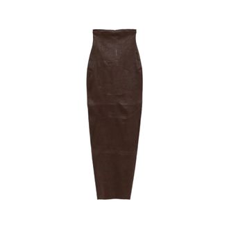 Rick Owens Dames, Rokken, Grijs, Maat: M