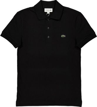 Lacoste Stretch Pique Short-Sleeve Slim Fit Polo Shirt, Brand Size 1 (XX-Small)
