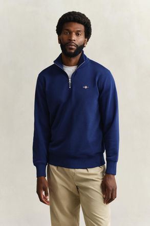 GANT Men Shield Half-Zip Sweatshirt (XXXL) RICH NAVY