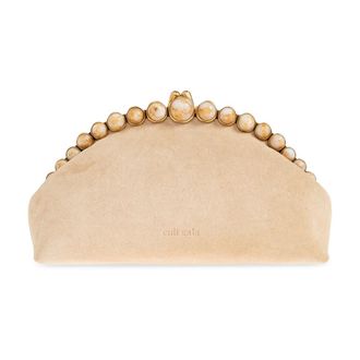 Cult Gaia Clutches, female, Beige, Size: ONE SIZE Una Clutch