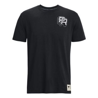 Under Armour Project Rock Training Heavyweight Short Sleeve T-shirt Black 1379114-001