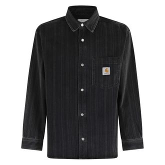 Carhartt Work in Progress Casual Shirt - Heren - Casual Overhemden - Zwart - S - Overhemden