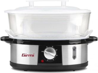 Girmi Vaporera De Acero Inoxidable De Tres Niveles Girmi Vp26 700 - 750w