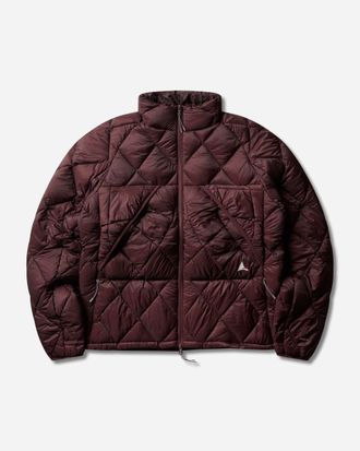 Roa Nuna 800 Fill Power Hooded Down Jacket Burgundy