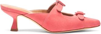 Scarosso Liz 55mm suede mules - women - Suede - 37.5 - Pink