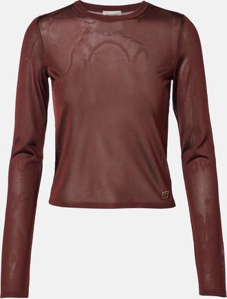 Saint Laurent Semi-sheer sweater